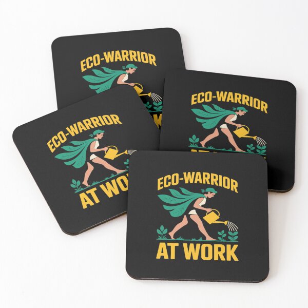 Item preview, Eco-Warrior at Work Stencil Superhero designed and sold by BiellaSar.