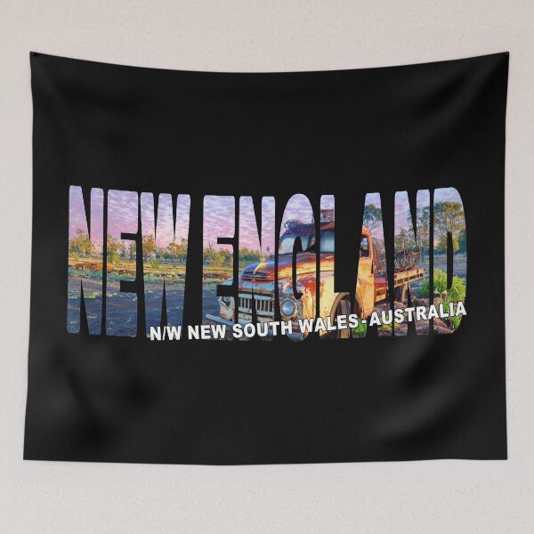 Item preview, NEW ENGLAND N/W New South Wales - Australia - Truck Wreck Sunrise designed and sold by Adam Gormley.