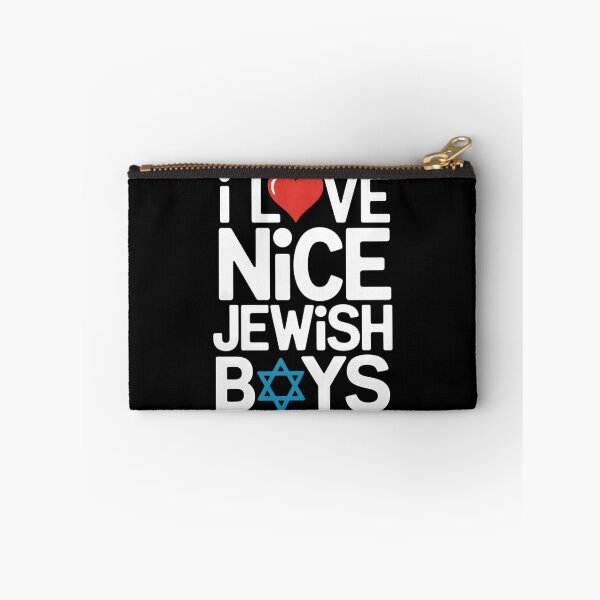 Item preview, I Love Nice Jewish Boys - Jews Hebrews Israelites Hanukkah designed and sold by ValerieRodrigue.