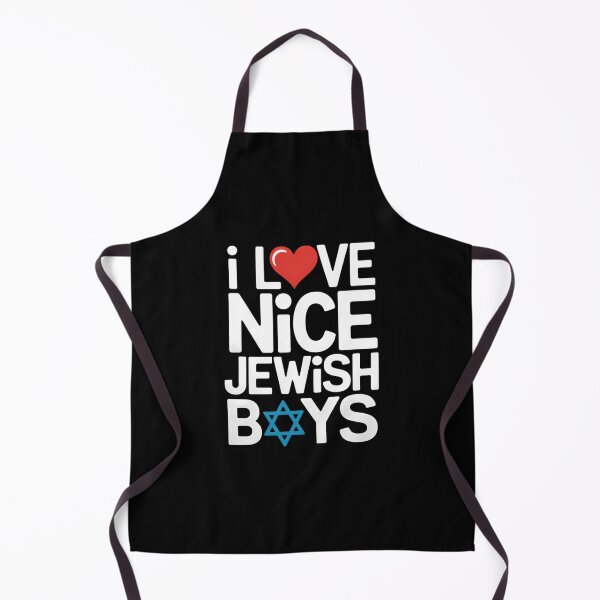 Item preview, I Love Nice Jewish Boys - Jews Hebrews Israelites Hanukkah designed and sold by ValerieRodrigue.