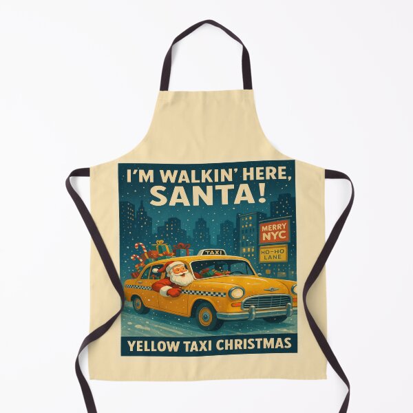 Item preview, Santa’s New York Taxi Christmas Ride designed and sold by Globalcitytees.