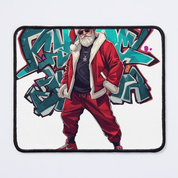 Item preview, “Hip Hop Santa – Urban Graffiti Christmas Street Style” designed and sold by VoidCult85.