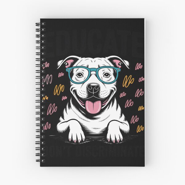 Item preview, Educate Do Not Discriminate Pitbull Dog designed and sold by Idarmotar.