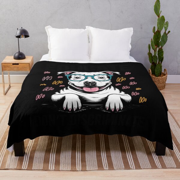 Item preview, Educate Do Not Discriminate Pitbull Dog designed and sold by Idarmotar.