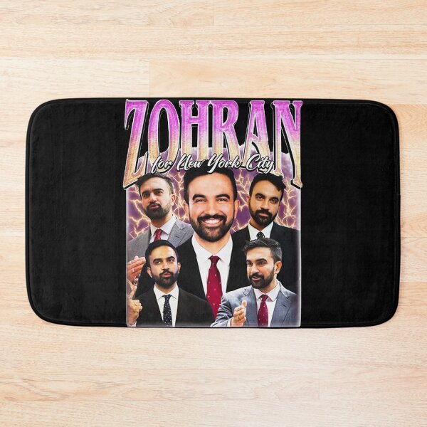 Item preview, Zohran for New York City  Vintage Style First Muslim Mayor designed and sold by JaquelinDach.