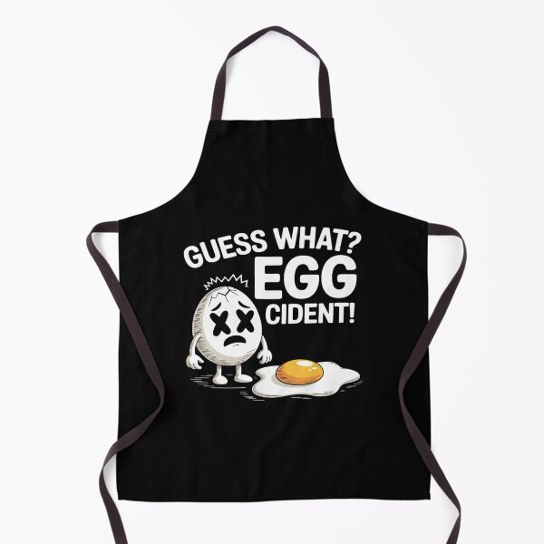 Item preview, Egg-cident - Funny Typography Breakfast designed and sold by Idarmotar.