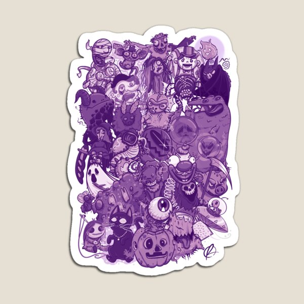 Item preview, Purple Monster Crowd designed and sold by Graphite Digital  Logos.