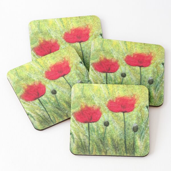 Item preview, Poppies designed and sold by Ushma Sargeant Art.