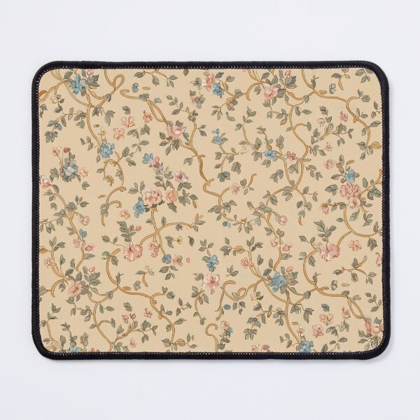 Item preview, Cream Toile de Jouy Floral designed and sold by Tamas Das.