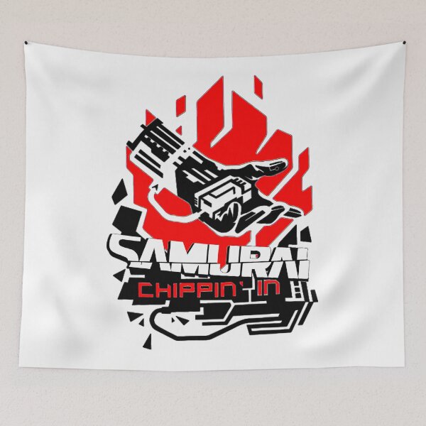 Item preview, Cyberpunk - Samurai Chippin designed and sold by linecatrionae.