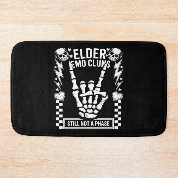 Item preview, Elder Emo Club Still Not A Phase Funny Skeleton Hand designed and sold by Idarmotar.