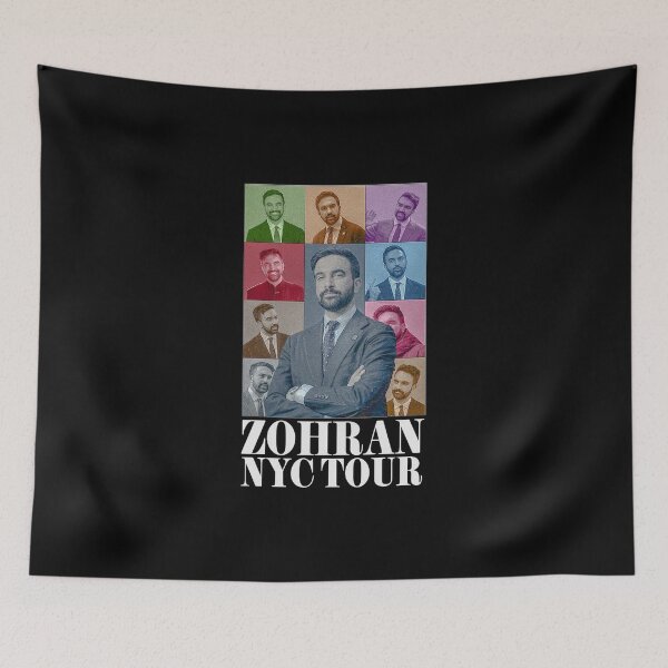Item preview, Zohran NYC Eras Tour Vintage Political  designed and sold by JaquelinDach.