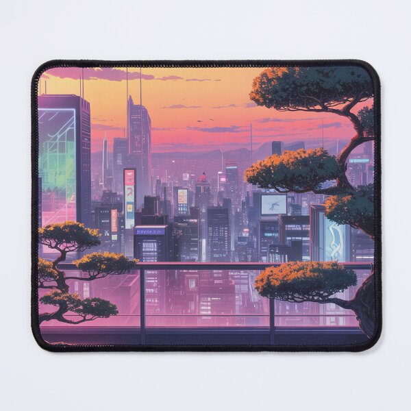 Item preview, Neo Tokyo Sunset Terrace designed and sold by DreamCraze.
