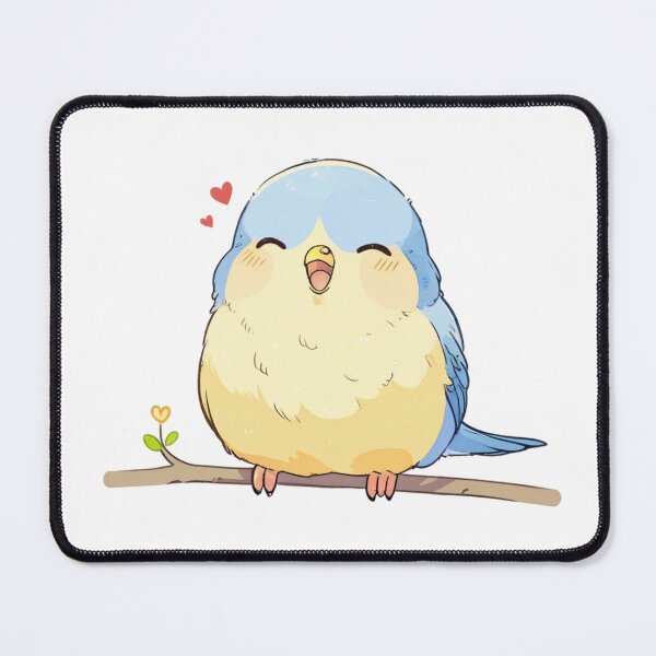 Item preview, Kawaii Bird Sticker designed and sold by Wildtastic .