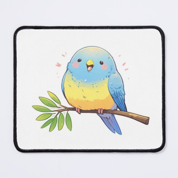 Item preview, Kawaii Bird Sticker designed and sold by Wildtastic .