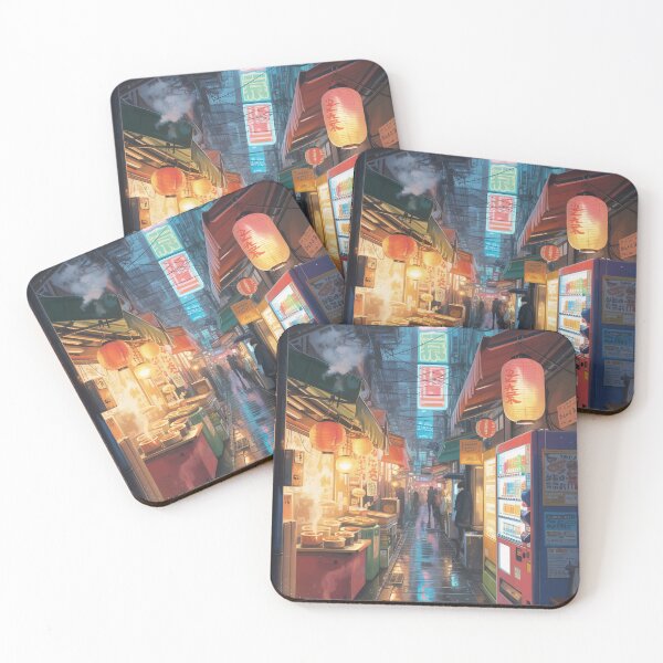 Item preview, Tokyo Street Food Lo-Fi Nights designed and sold by DreamCraze.