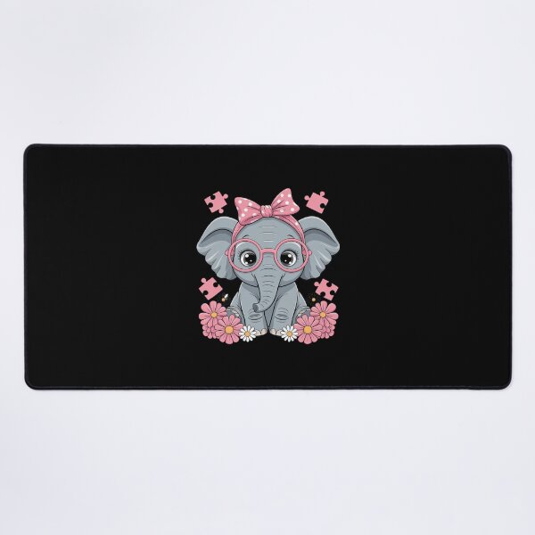 Item preview, Elephant Breast Cancer Awareness Pink Ribbon designed and sold by Idarmotar.