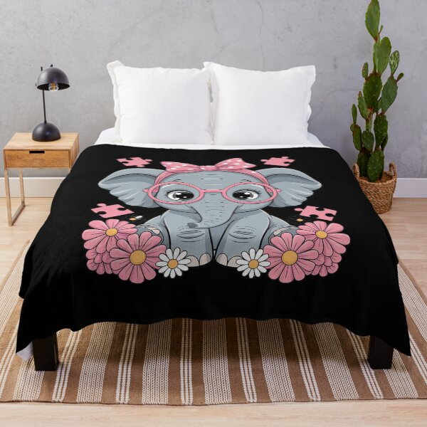 Item preview, Elephant Breast Cancer Awareness Pink Ribbon designed and sold by Idarmotar.