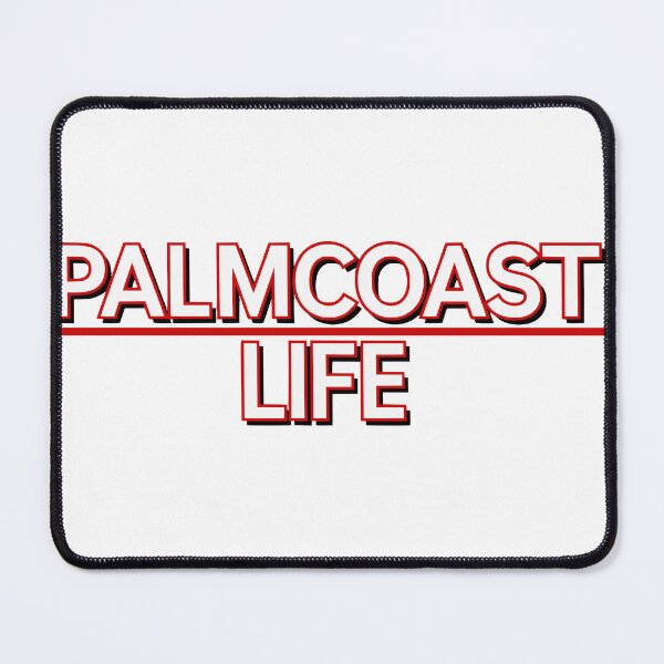 Item preview, Palm Coast Life Red designed and sold by CoastalCraze.