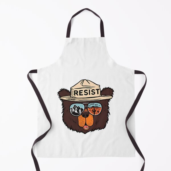 Item preview, Bear Resist Protect Our National Parks - Save the environment public lands forests Anti Trump Fascist Fascism designed and sold by HumansStuck12.