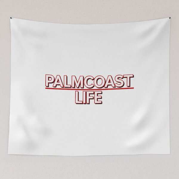 Item preview, Palm Coast Life Red designed and sold by CoastalCraze.