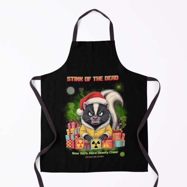 Item preview, STINK OF THE DEAD - Toxic Holiday Cheer – Mutant Skunk Christmas  designed and sold by Artur-GrafiTee.
