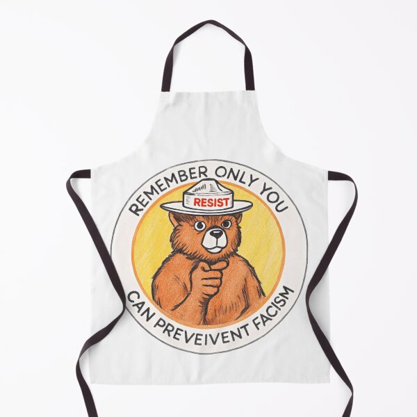 Item preview, Only you can prevent fascism Bear Resist Protect Our National Parks - Anti Trump Fascist 86 47 designed and sold by HumansStuck12.