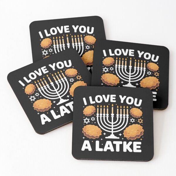 Item preview, Hanukkah I Love You A Latke Hanukkah designed and sold by Sunset4Bones.