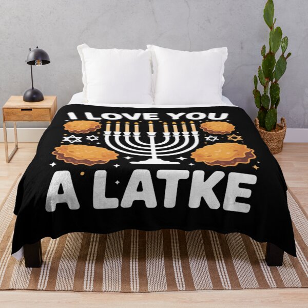Item preview, Hanukkah I Love You A Latke Hanukkah designed and sold by Sunset4Bones.