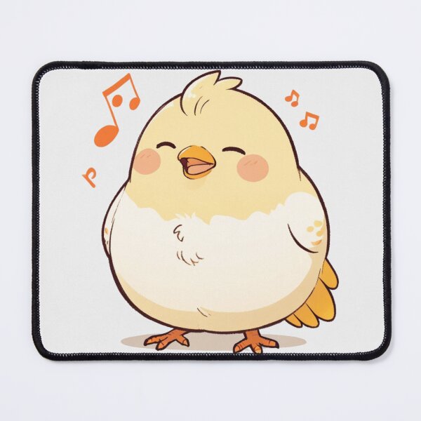 Item preview, Kawaii Bird Sticker designed and sold by Wildtastic .