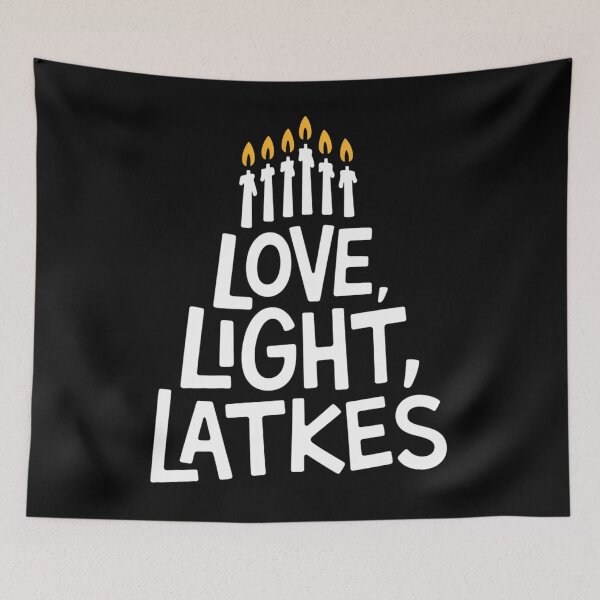 Item preview, Love Light Latkes Hanukkah designed and sold by Sunset4Bones.