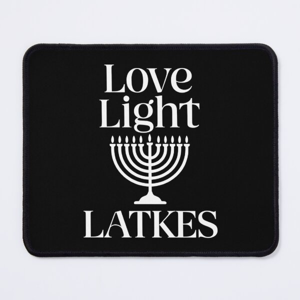 Item preview, Love Light Latkes Hanukkah Jewish Holiday Menorah Funny designed and sold by Sunset4Bones.