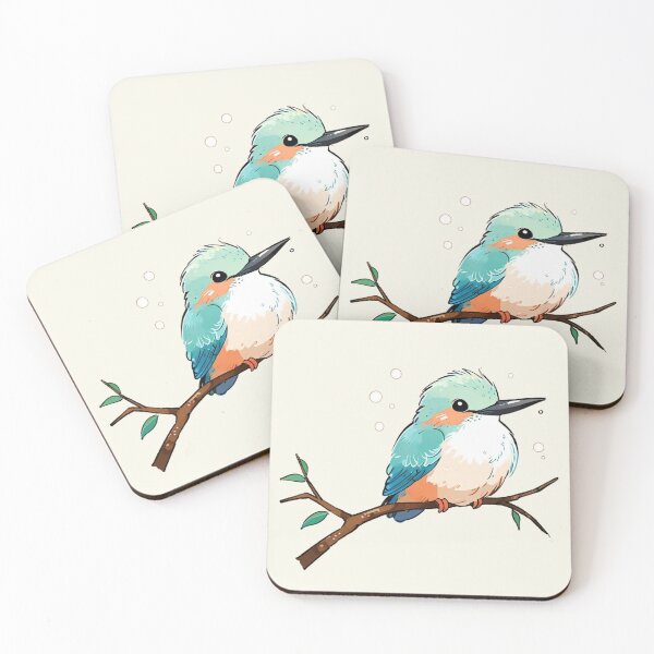 Item preview,  Kawaii Bird Sticker designed and sold by Wildtastic .