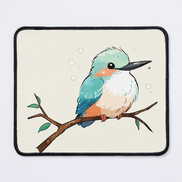 Item preview, Kawaii Bird Sticker designed and sold by Wildtastic .