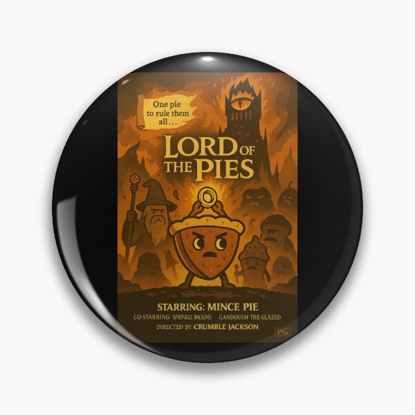 Item preview, Lord of the Pies designed and sold by WheelieGdArt.