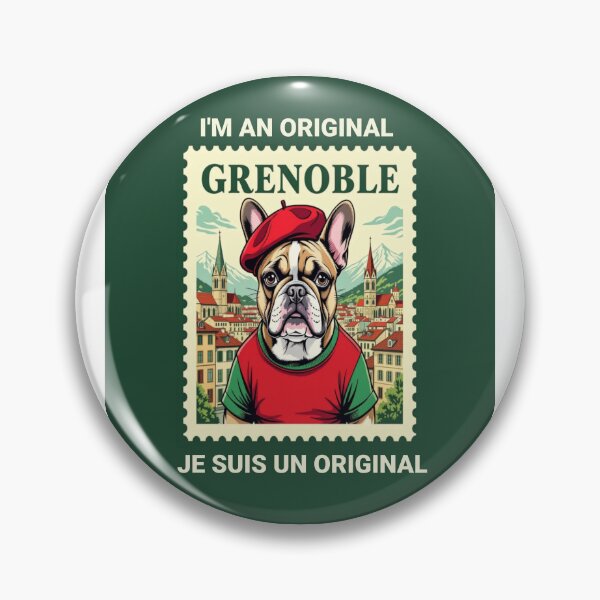 Item preview, I'm An Original---Super Cute French Bulldog in Grenoble T-Shirt  designed and sold by StickersNQuotes.