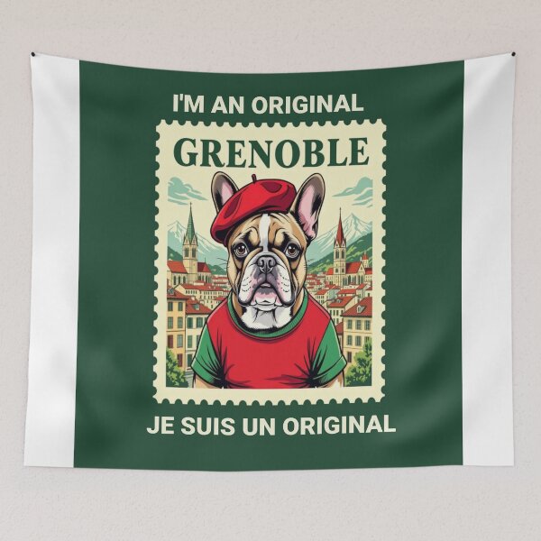 Item preview, I'm An Original---Super Cute French Bulldog in Grenoble T-Shirt  designed and sold by StickersNQuotes.