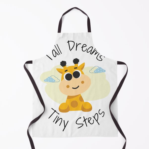 Item preview, Tall Dreams Tiny Steps Cute Giraffe Motivational Nursery Art designed and sold by GenZFashion000.