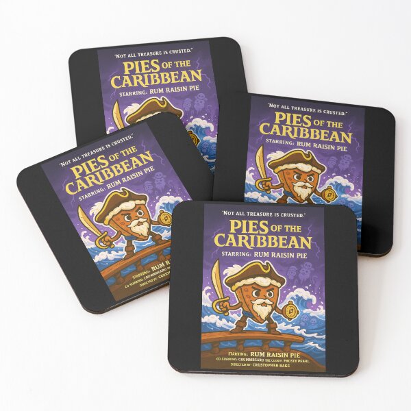 Item preview, Pies of the Caribbean designed and sold by WheelieGdArt.