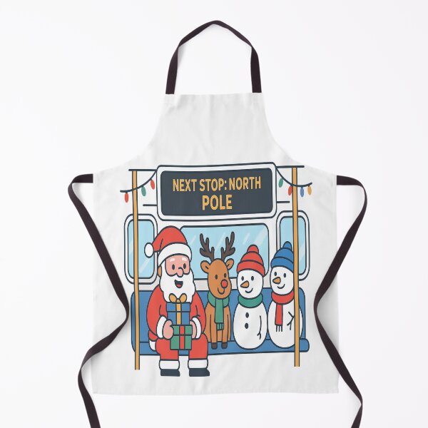 Item preview, Next Stop: North Pole – A New York Holiday Ride designed and sold by Globalcitytees.