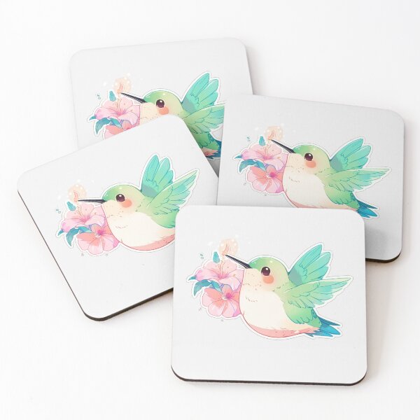 Item preview, Kawaii Bird Sticker designed and sold by Wildtastic .