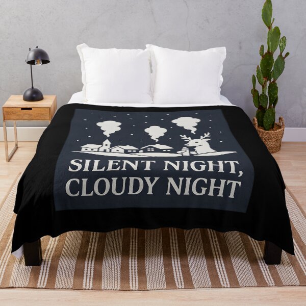 Item preview, Silent Night, Cloudy Night – Minimalist Vape Winter Landscape Design designed and sold by House of Taste Vape Designs.