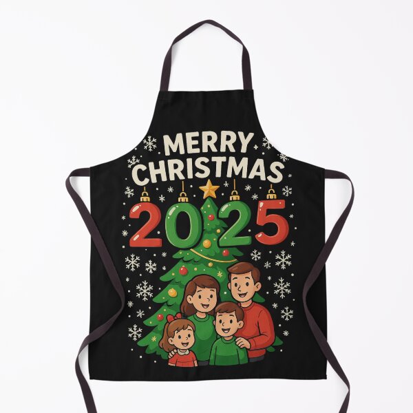 Item preview, Futuristic 2025 Christmas Tree Glow - Retro Holiday Tee & Sticker designed and sold by GeniePixel.