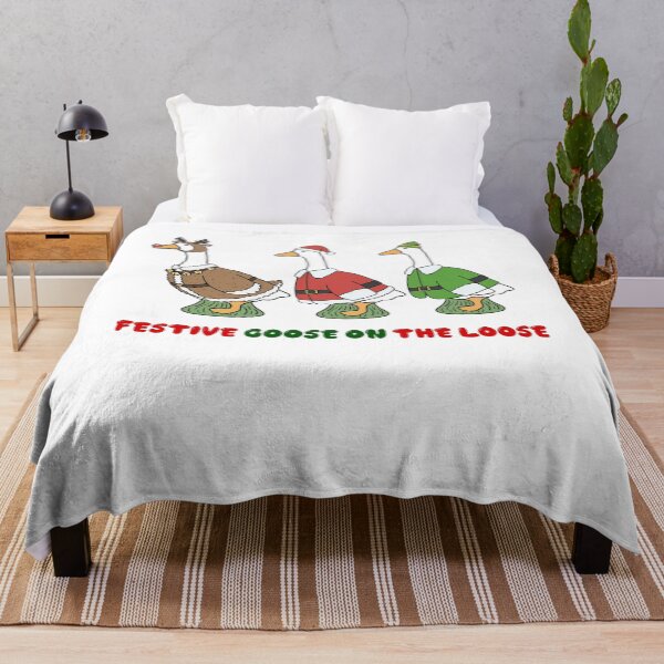 Item preview, Goose Goose Quote Loose Xmas Silly Funny Festive On The designed and sold by Rackaam777Art.