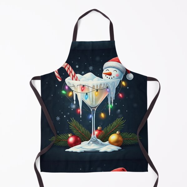 Item preview, Magical Snowman Holiday Cocktail – Festive Winter Drink with Christmas Charm designed and sold by PixelVibe782.