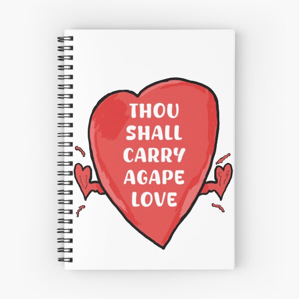 Item preview, Thou Shall Carry Agape Love designed and sold by Shooz34.