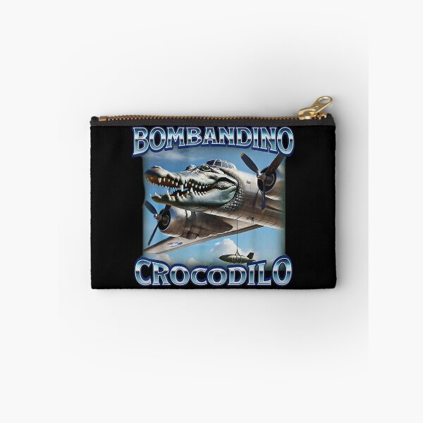 Item preview, Italian Brainrot Bombardino Crocodilo T-Shirt designed and sold by ChristineRobins.