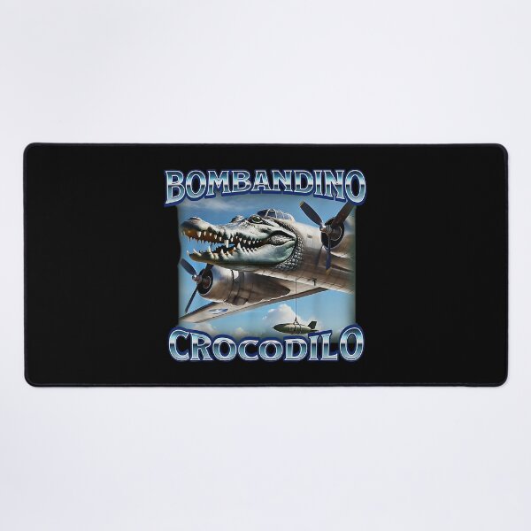 Item preview, Italian Brainrot Bombardino Crocodilo T-Shirt designed and sold by ChristineRobins.