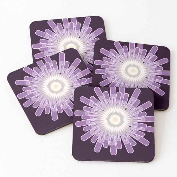 Item preview, Purple Abstract Flower Burst Design designed and sold by HopeAndHustle.