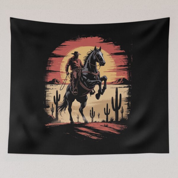 Item preview, Horse Riding Western Cowboy  designed and sold by Veroniadic.